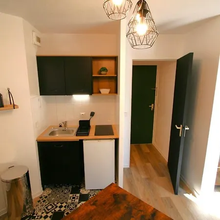 Cosy And Renovated Studio With Balcony And View